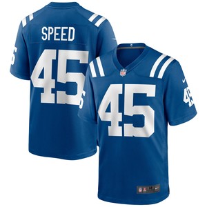 E.j. Speed Indianapolis Colts Game Jersey - Royal Nfl