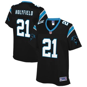 Elijah Holyfield Carolina Panthers Nfl Pro Line Womens Team Color Player Jersey - Black