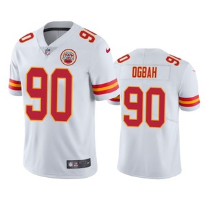 Emmanuel Ogbah Kansas City Chiefs White Vapor Limited Jersey