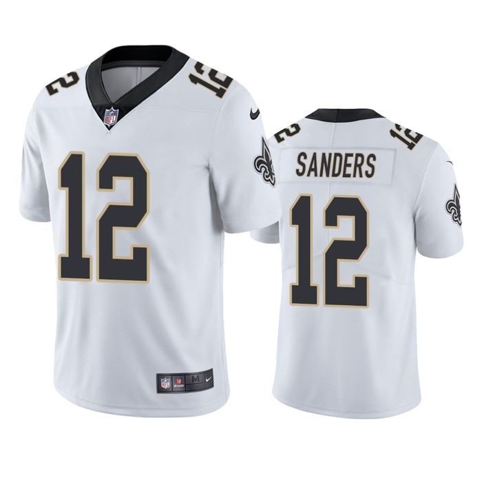 Emmanuel Sanders New Orleans Saints White Vapor Limited Jersey