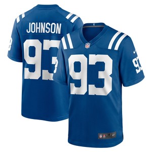 Eric Johnson Indianapolis Colts Player Game Jersey - Royal Nfl