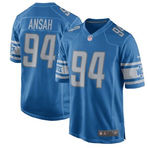 Ezekiel Ansah Detroit Lions Nike Youth 2017 Game Jersey - Blue