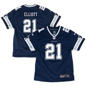 Ezekiel Elliott Dallas Cowboys Game Jersey - Navy Nfl