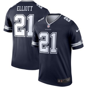 Ezekiel Elliott Dallas Cowboys Legend Player Jersey - Navy Nfl