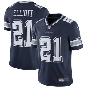 Ezekiel Elliott Dallas Cowboys Vapor Limited Jersey Navy Nfl