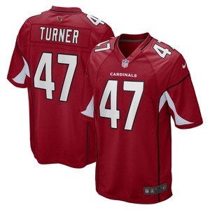 Ezekiel Turner Arizona Cardinals Game Jersey - Cardinal Nfl