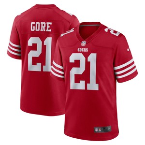 Frank Gore San Francisco 49ers Retired Player Game Jersey - Scarlet Nfl