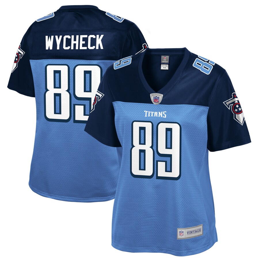 Frank Wycheck Tennessee Titans Nfl Pro Line Womens Retired Player Jersey - Navy - Cocomos