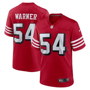 Fred Warner San Francisco 49ers Alternate Game Jersey - Scarlet Nfl