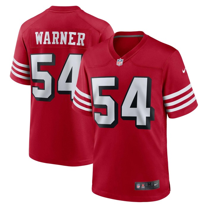 Fred Warner San Francisco 49ers Alternate Game Jersey - Scarlet Nfl