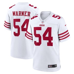 Fred Warner San Francisco 49ers Player Game Jersey - White Nfl - Cocomos