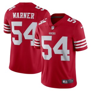 Fred Warner San Francisco 49ers Vapor Limited Jersey Scarlet Nfl