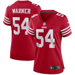 Fred Warner San Francisco 49ers Womens Player Game Jersey Scarlet Nfl