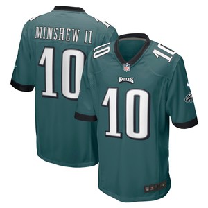 Gardner Minshew Ii Philadelphia Eagles Game Player Jersey - Midnight Green Nfl