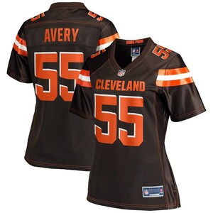 Genard Avery Cleveland Browns Nfl Pro Line Womens Player Jersey - Brown