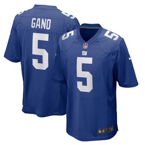 Graham Gano New York Giants Game Player Jersey - Royal Nfl