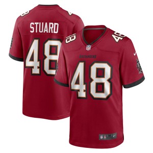 Grant Stuard Tampa Bay Buccaneers Game Jersey - Red Nfl