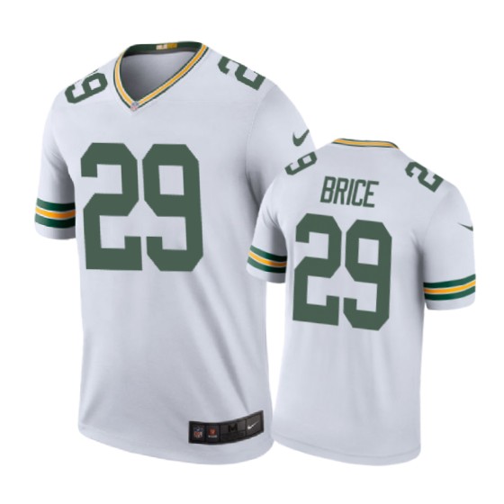 Green Bay Packers #29 Kentrell Brice Nike Color Rush White Jersey - Cocomos