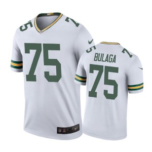 Green Bay Packers #75 Bryan Bulaga Nike Color Rush White Jersey