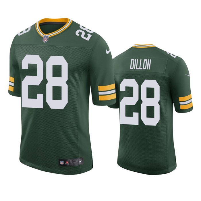 Green Bay Packers A.j. Dillon Green 2020 Nfl Draft Vapor Limited Jersey