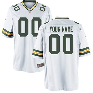 Green Bay Packers Custom Game Jersey Custom Jerseys Nfl