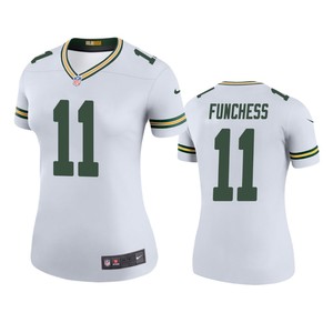 Green Bay Packers Devin Funchess White Color Rush Legend Jersey - Cocomos