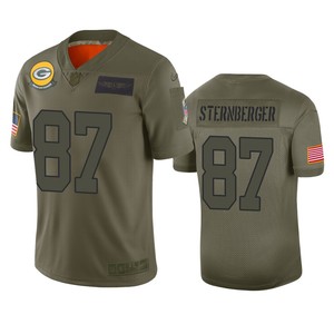 Green Bay Packers Jace Sternberger Camo 2019 Salute To Service Limited Jersey