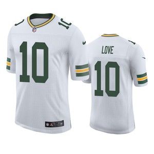 Green Bay Packers Jordan Love White 2020 Nfl Draft Vapor Limited Jersey