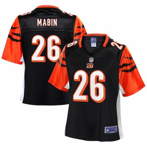 Greg Mabin Cincinnati Bengals Nfl Pro Line Womens Team Color Player Jersey - Black - Cocomos