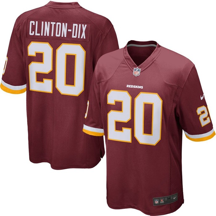 Ha Ha Clinton-dix Washington Redskins Nike Game Jersey - Burgundy