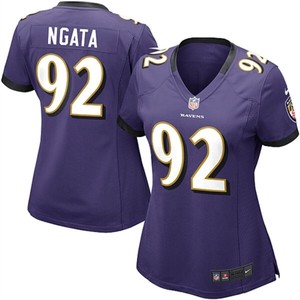 Haloti Ngata Baltimore Ravens Nike Womens Game Jersey - Purple - Cocomos