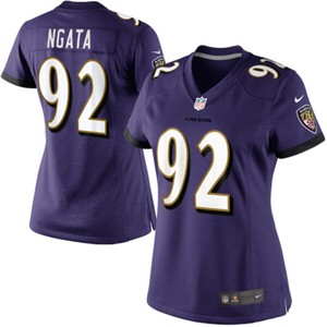 Haloti Ngata Baltimore Ravens Nike Womens Limited Jersey - Purple