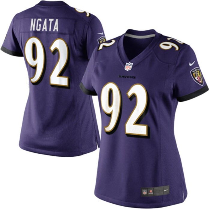 Haloti Ngata Baltimore Ravens Nike Womens Limited Jersey - Purple