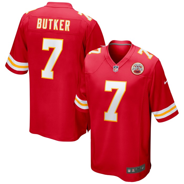 Harrison Butker Kansas City Chiefs Game Jersey - Red Nfl