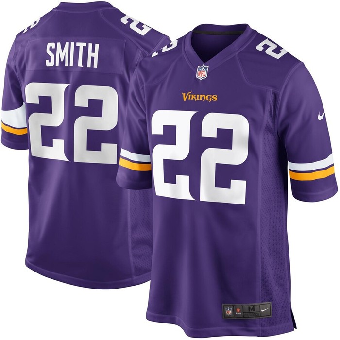 Harrison Smith Minnesota Vikings Nike Youth Team Color Game Jersey - Purple