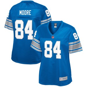 Herman Moore Detroit Lions Nfl Pro Line Womens Retired Player Replica Jersey - Royal Nfl