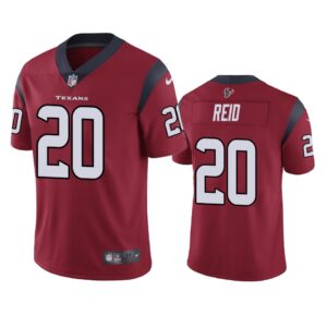 Houston Texans #20 Justin Reid Red Vapor Untouchable Limited Jersey - Mens - Cocomos