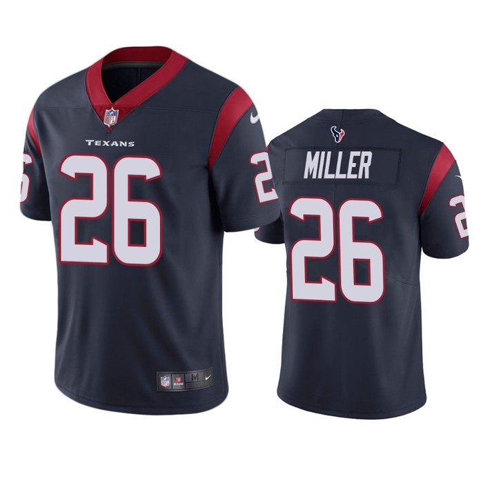 Houston Texans #26 Lamar Miller Navy Vapor Untouchable Limited Jersey - Mens