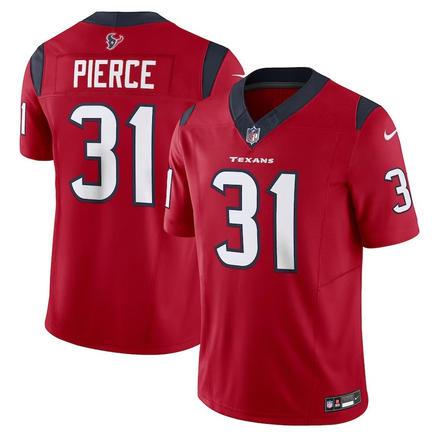 Houston Texans #31 Dameon Pierce Vapor Fuse Limited Jersey - Red - Cocomos