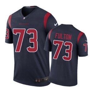 Houston Texans #73 Zach Fulton Nike Color Rush Navy Jersey