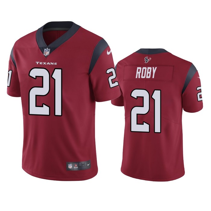 Houston Texans Bradley Roby Red Vapor Limited Jersey