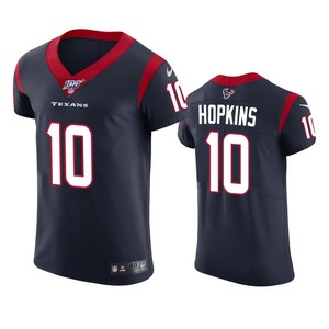 Houston Texans Deandre Hopkins Navy 100th Season Vapor Elite Jersey