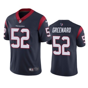 Houston Texans Jonathan Greenard Navy Vapor Limited Jersey