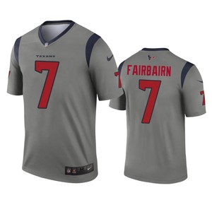 Houston Texans Kaimi Fairbairn Gray Inverted Legend Jersey