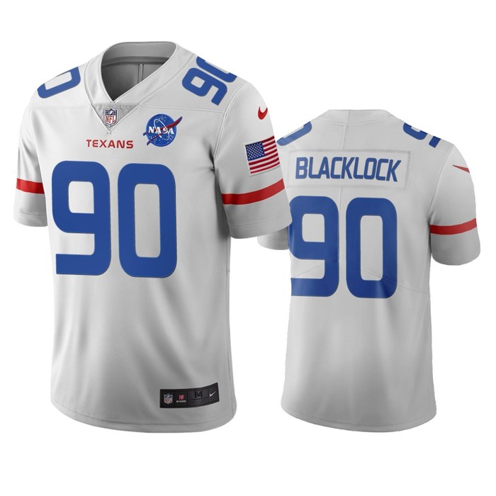 Houston Texans Ross Blacklock White City Edition Vapor Limited Jersey