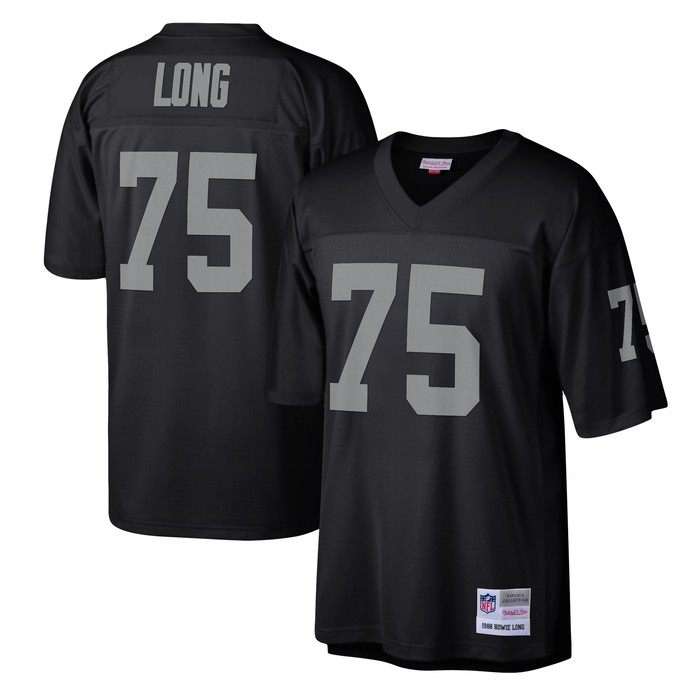 Howie Long Las Vegas Raiders Mitchell & Ness Legacy Replica Jersey - Black Nfl