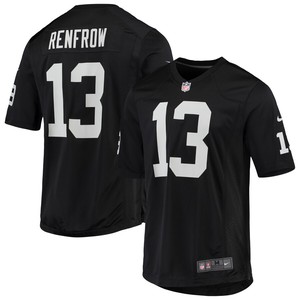 Hunter Renfrow Las Vegas Raiders Nike Game Jersey - Black