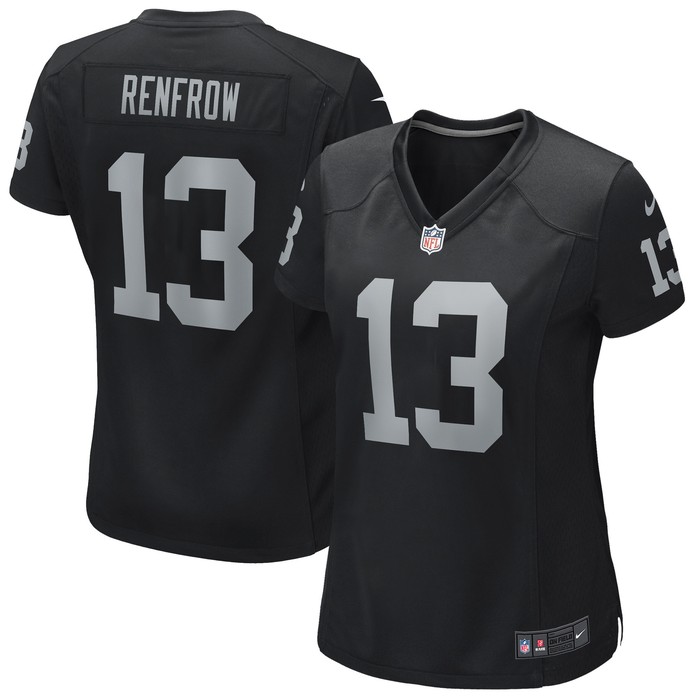 Hunter Renfrow Las Vegas Raiders Womens Game Player Jersey - Black Nfl