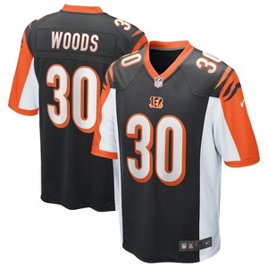 Ickey Woods Cincinnati Bengals Nike Game Retired Player Jersey - Black