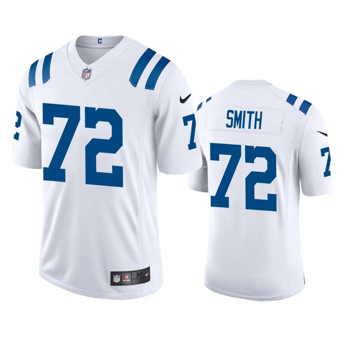 Indianapolis Colts Braden Smith White 2020 Vapor Limited Jersey - Mens